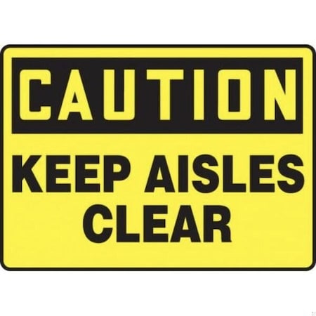 Accuform OSHA CAUTION SAFETY SIGN NOT A STEP MSTF647XL MSTF647XL
